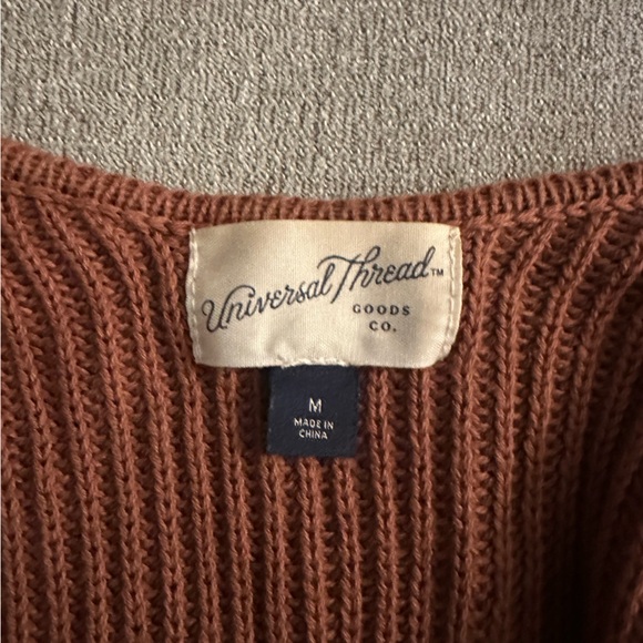 Universal Thread Rust Cardigan - Picture 2 of 4